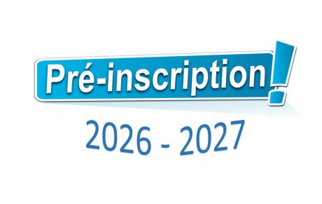 Saison 2026-2027 : ouverture des pré-inscriptions le 20 juin 2026 en ligne